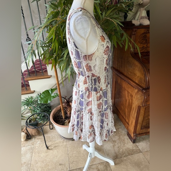 Sophie and Kate snake print dress size M fully lined excellent condition - Picture 6 of 11